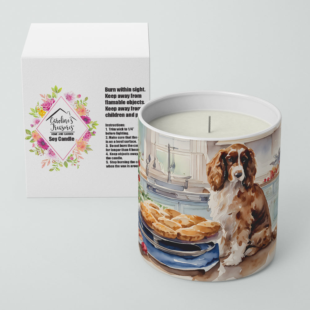 Cocker Spaniel Christmas Cookies Decorative Soy Candle Image 2