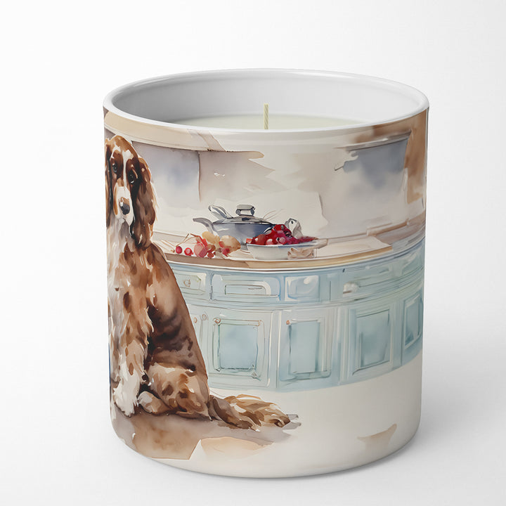 Cocker Spaniel Christmas Cookies Decorative Soy Candle Image 5