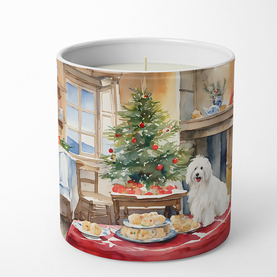 Coton De Tulear Christmas Cookies Decorative Soy Candle Image 1