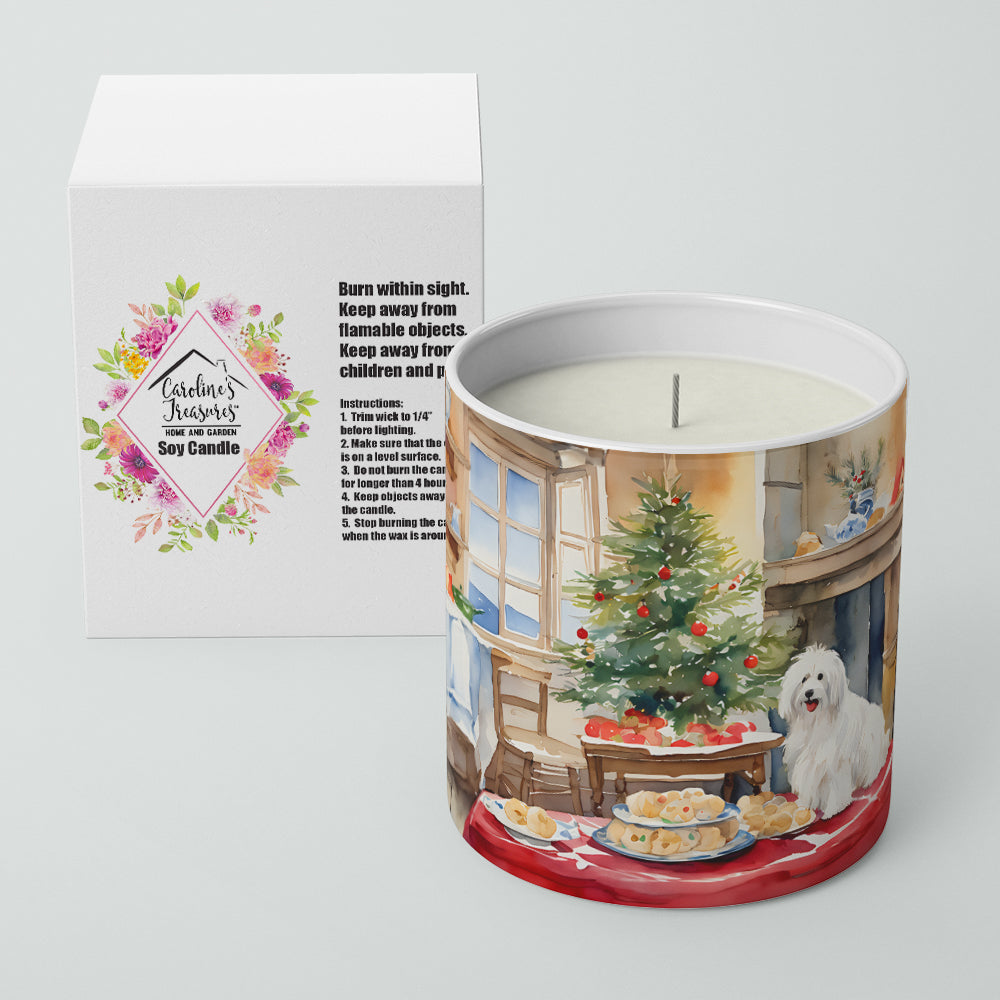 Coton De Tulear Christmas Cookies Decorative Soy Candle Image 2