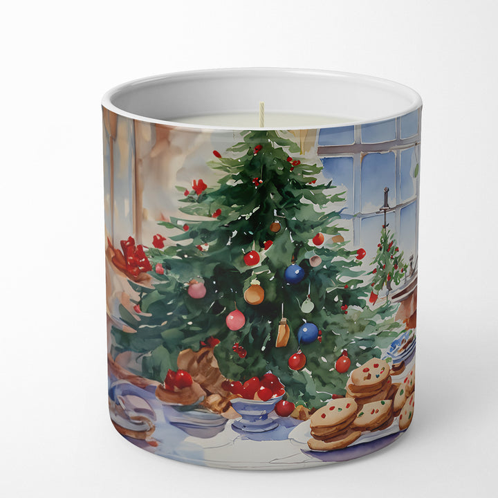 Dachshund Christmas Cookies Decorative Soy Candle Image 3