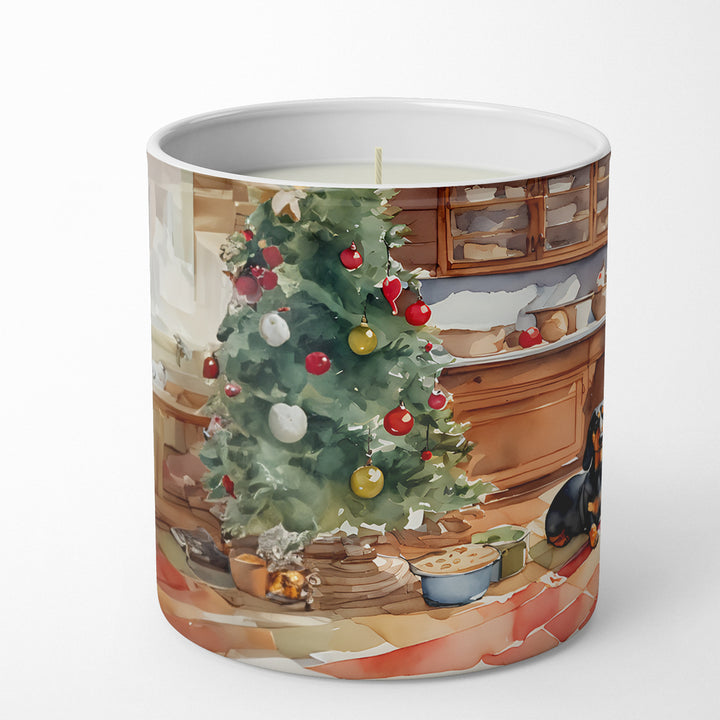 Dachshund Christmas Cookies Decorative Soy Candle Image 3