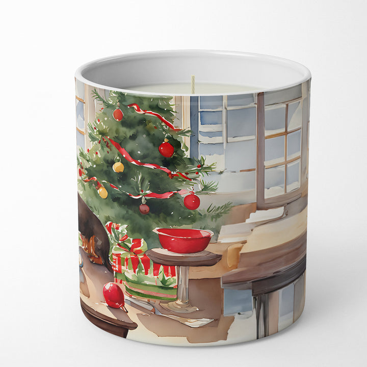 Dachshund Christmas Cookies Decorative Soy Candle Image 5