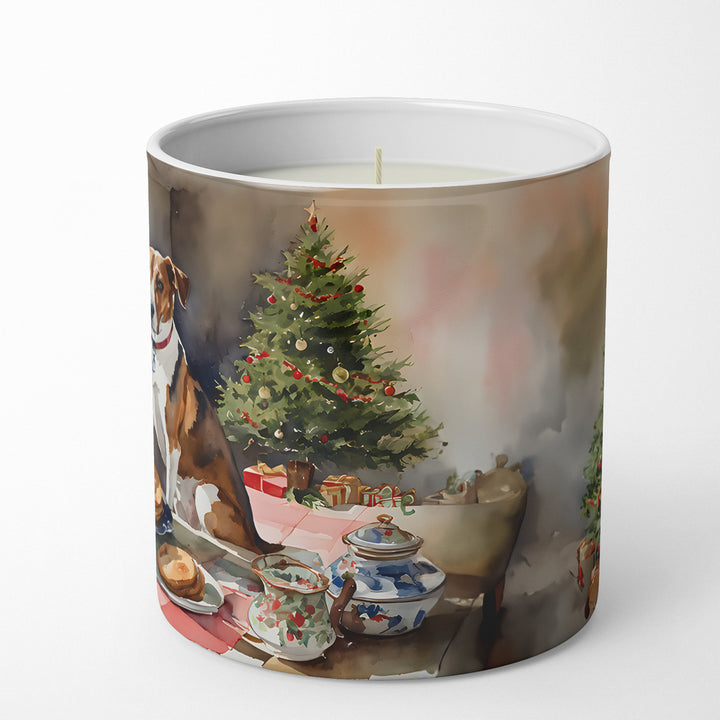 English Foxhound Christmas Cookies Decorative Soy Candle Image 5