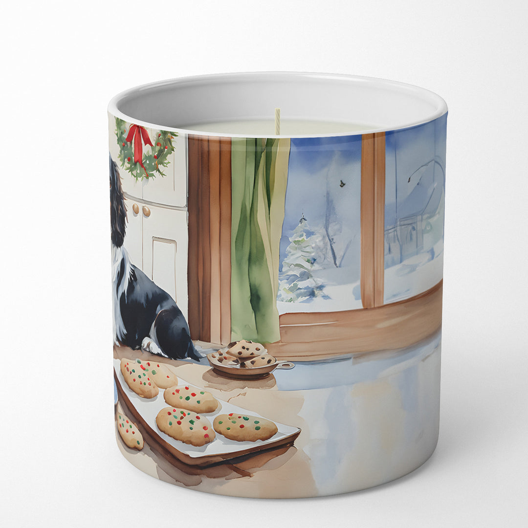 English Springer Spaniel Christmas Cookies Decorative Soy Candle Image 5