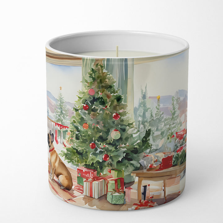 French Bulldog Christmas Cookies Decorative Soy Candle Image 5