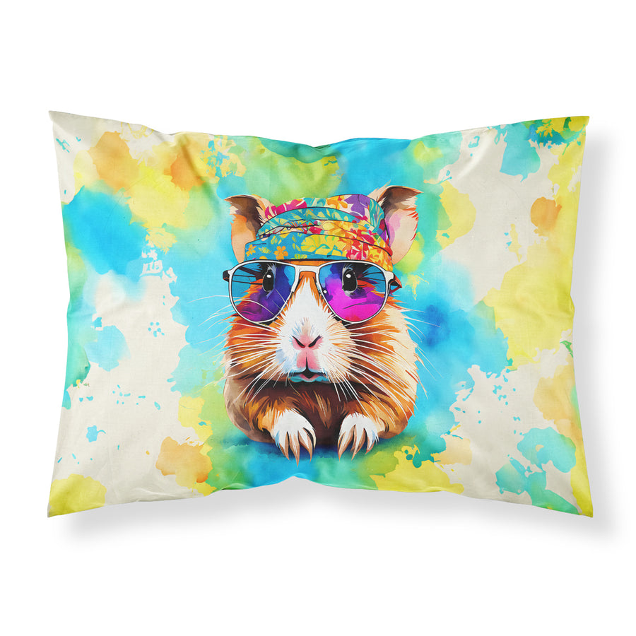 Hippie Animal Guinea Pig Standard Pillowcase Image 1