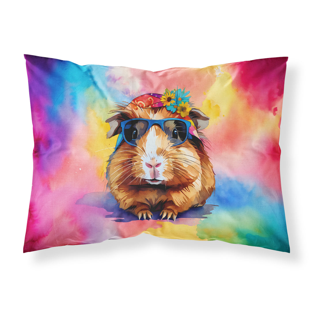 Hippie Animal Guinea Pig Standard Pillowcase Image 1