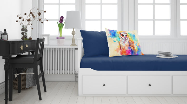 Hippie Animal Barn Owl Standard Pillowcase Image 2