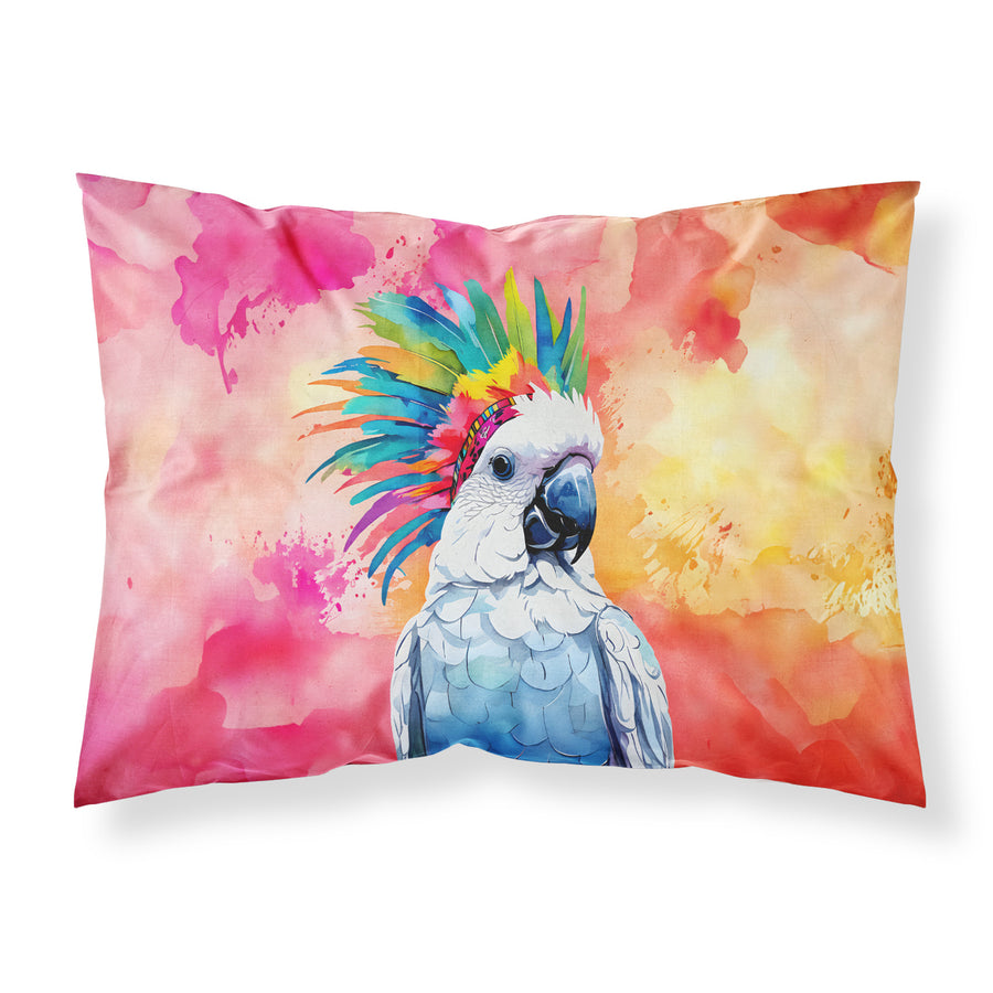 Hippie Animal Cockatoo Standard Pillowcase Image 1