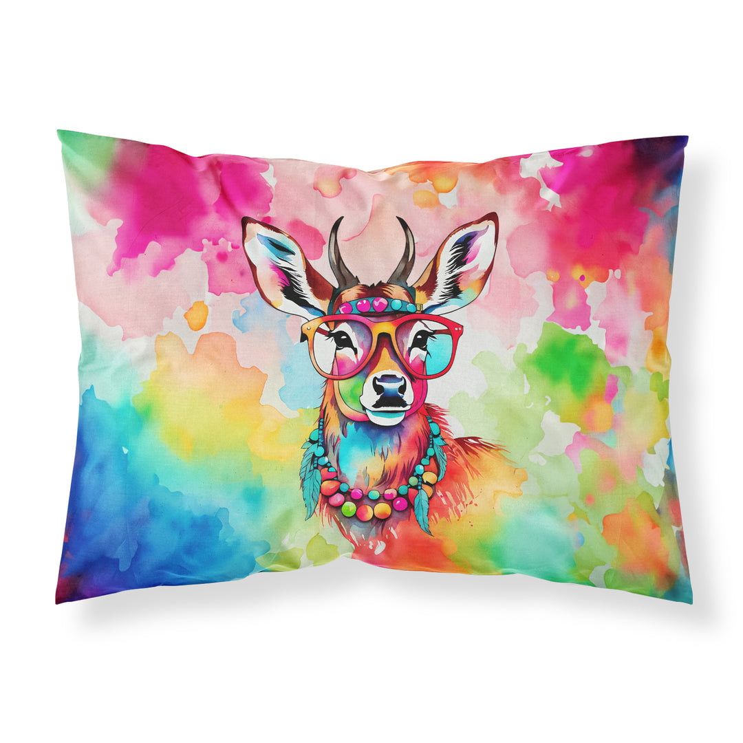 Hippie Animal Deer Standard Pillowcase Image 1