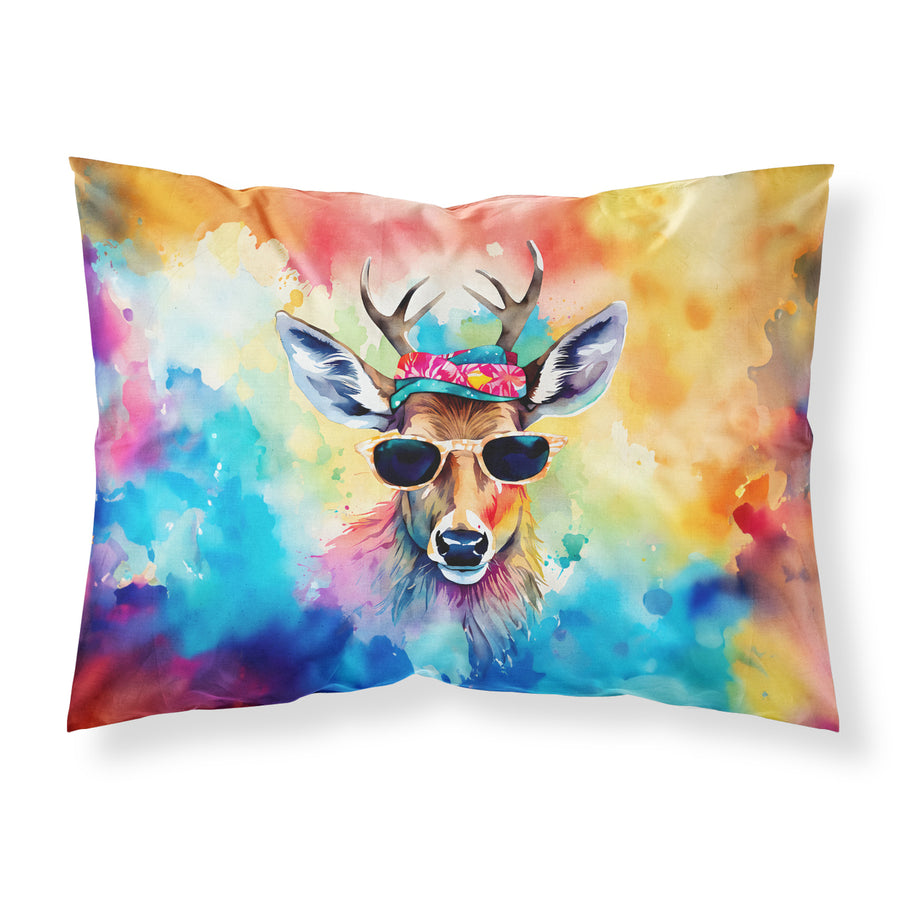 Hippie Animal Deer Standard Pillowcase Image 1