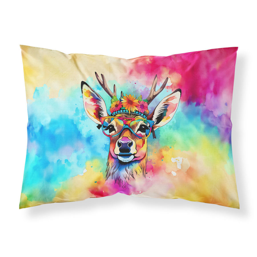 Hippie Animal Deer Standard Pillowcase Image 1