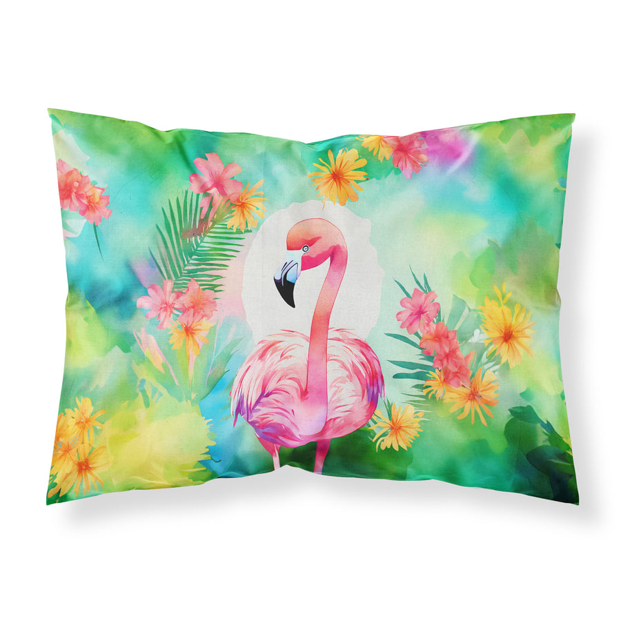 Hippie Animal Flamingo Standard Pillowcase Image 1