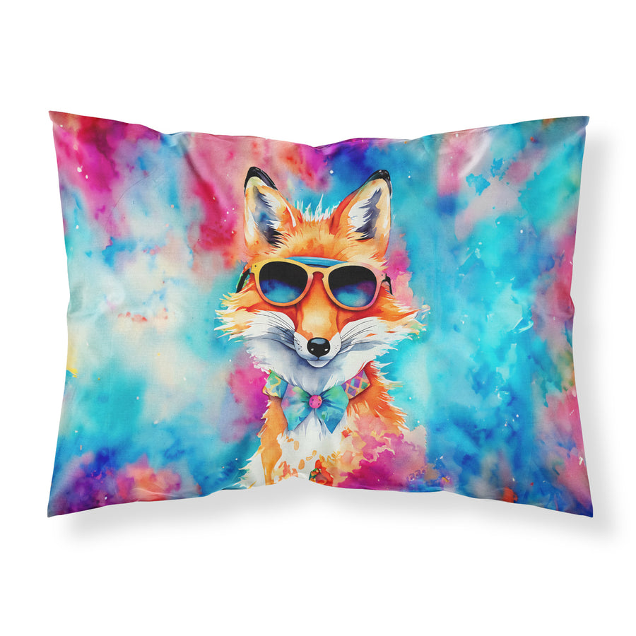 Hippie Animal Fox Standard Pillowcase Image 1