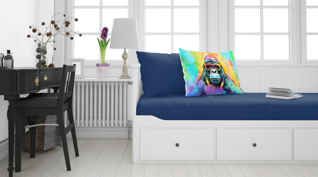 Hippie Animal Gorilla Standard Pillowcase Image 2