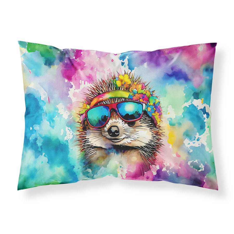 Hippie Animal Hedgehog Standard Pillowcase Image 1