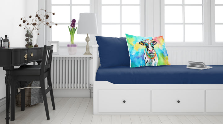 Hippie Animal Cow Standard Pillowcase Image 2