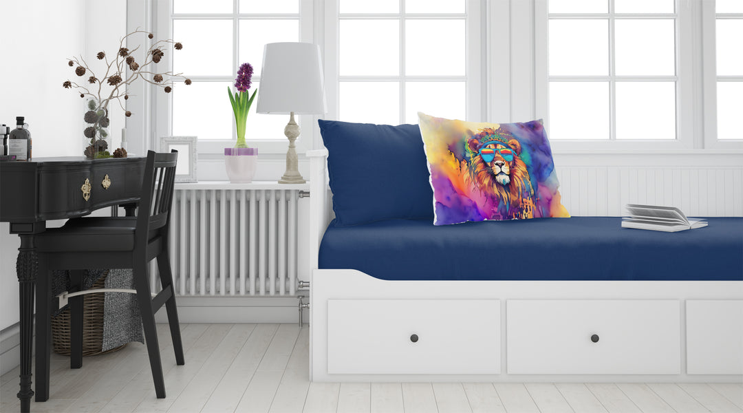 Hippie Animal Lion Standard Pillowcase Image 2