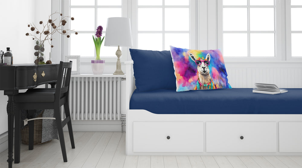 Hippie Animal Llama Standard Pillowcase Image 2