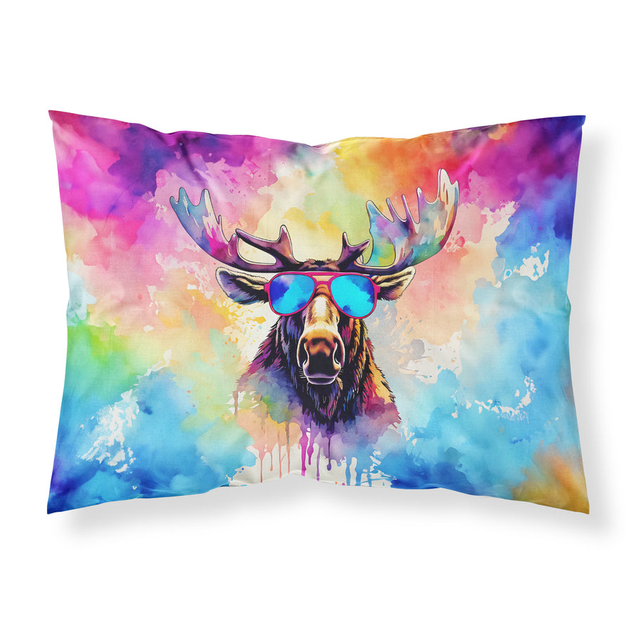 Hippie Animal Moose Standard Pillowcase Image 1