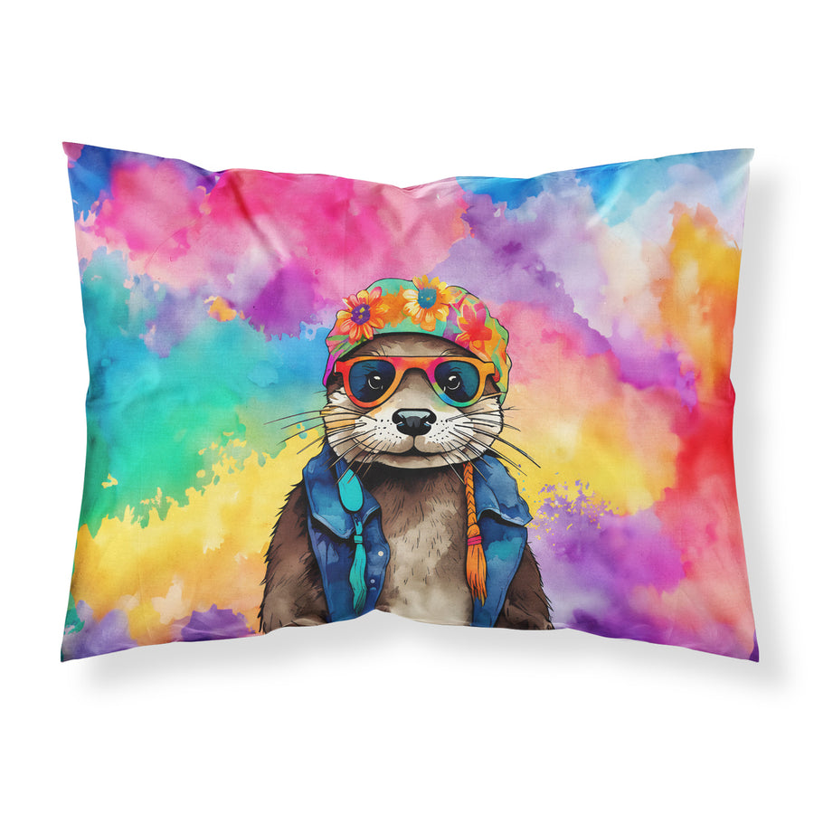 Hippie Animal Otter Standard Pillowcase Image 1