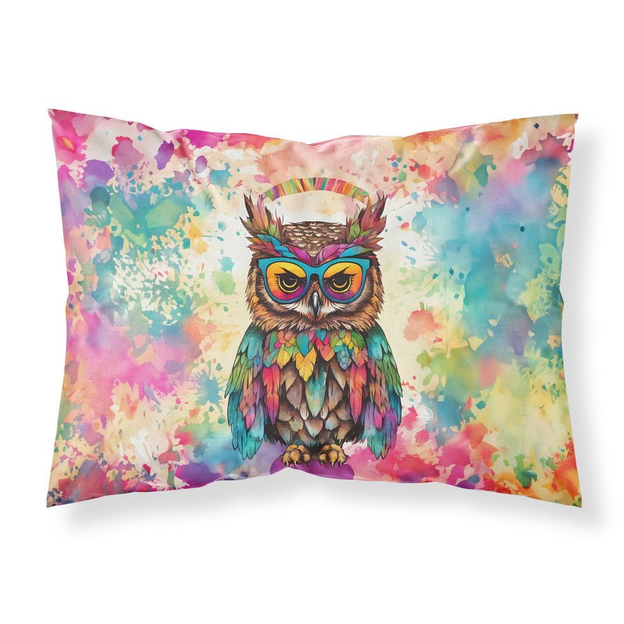 Hippie Animal Owl Standard Pillowcase Image 1