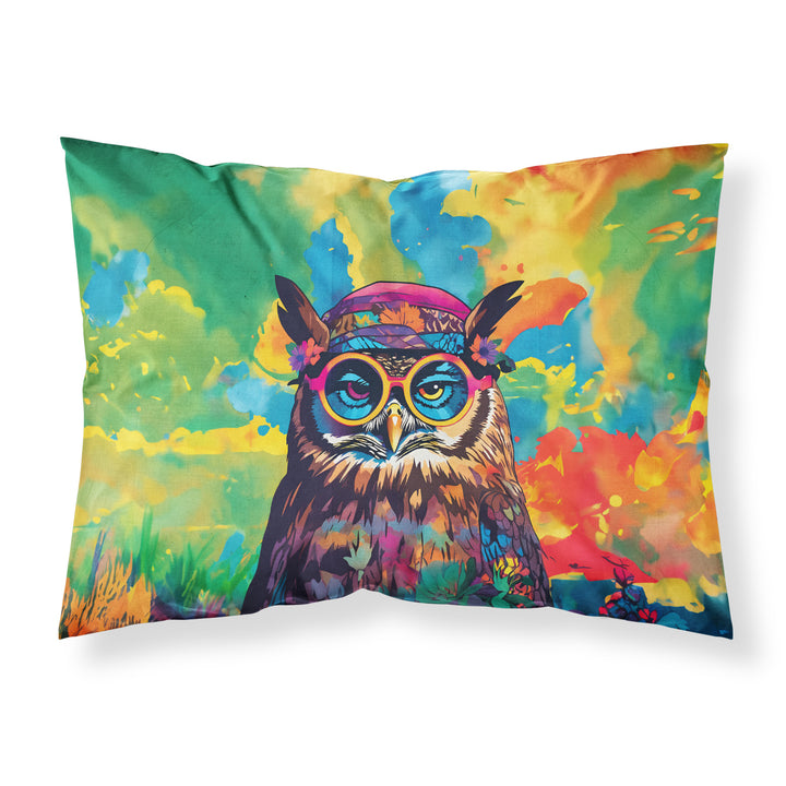 Hippie Animal Owl Standard Pillowcase Image 1