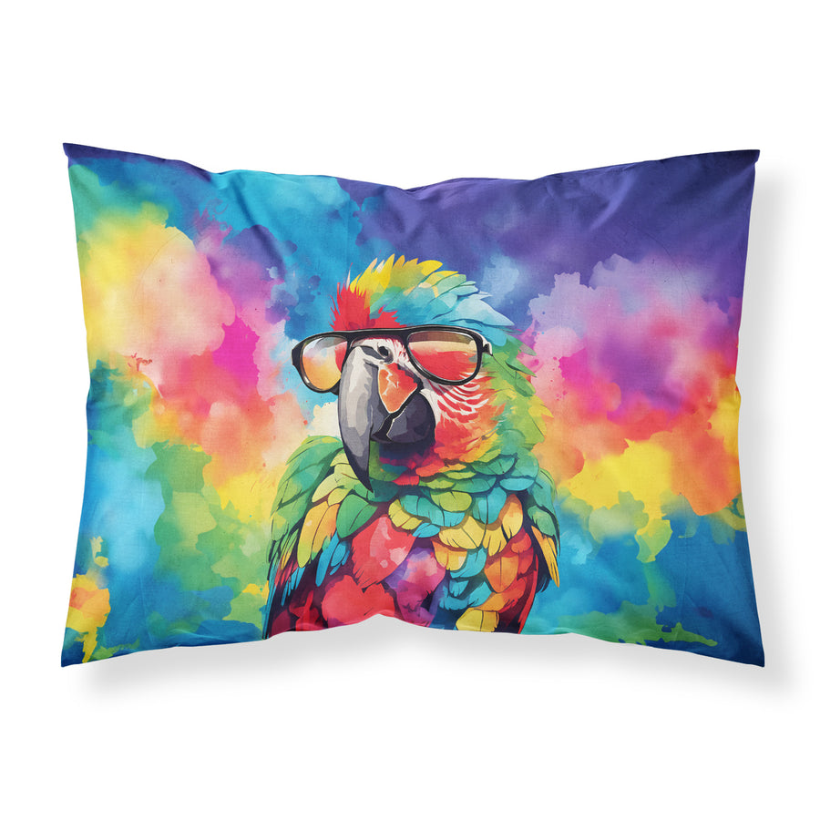 Hippie Animal Parrot Standard Pillowcase Image 1