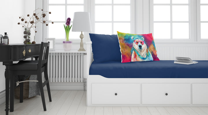 Hippie Animal Polar Bear Standard Pillowcase Image 2