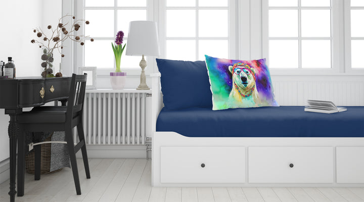 Hippie Animal Polar Bear Standard Pillowcase Image 2