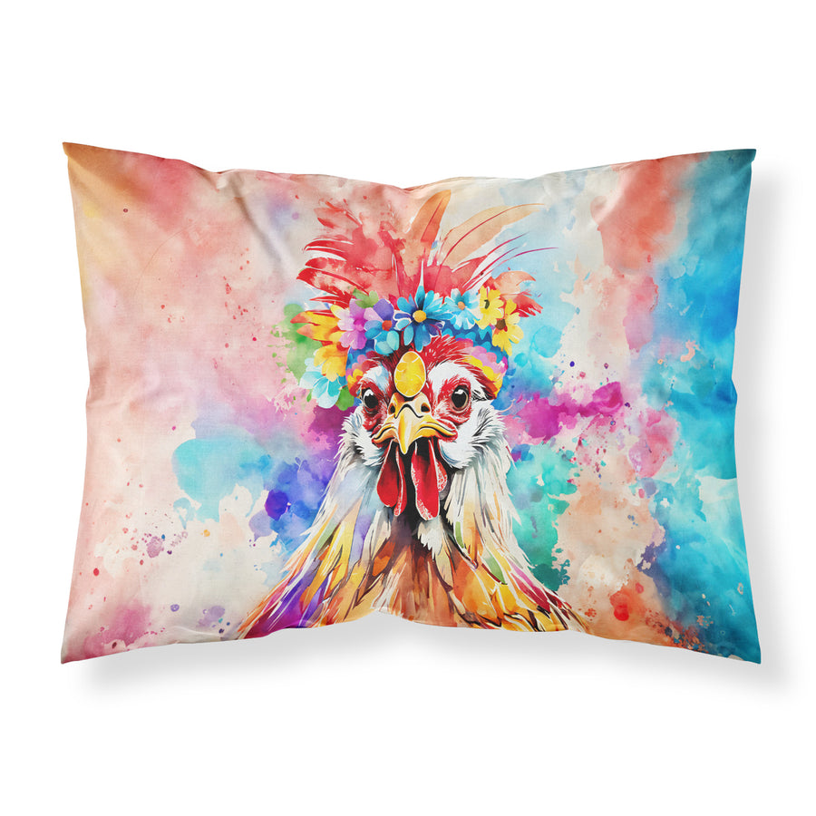 Hippie Animal Polish Poland Rooster Standard Pillowcase Image 1