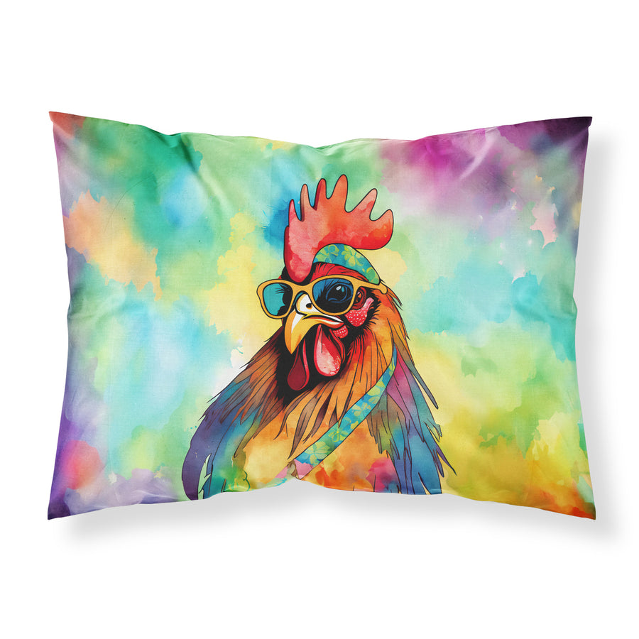 Hippie Animal Rooster Standard Pillowcase Image 1