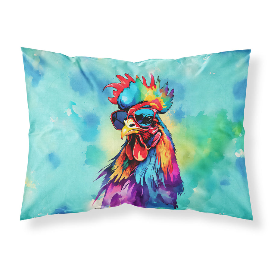 Hippie Animal Rooster Standard Pillowcase Image 1