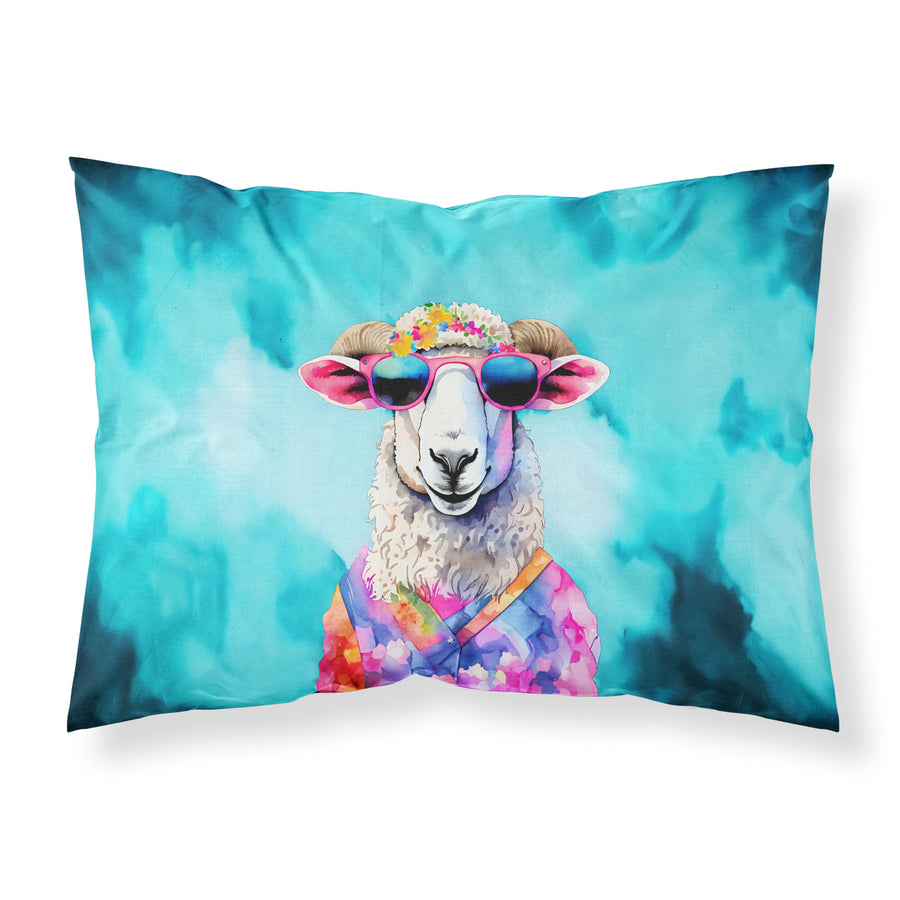 Hippie Animal Sheep Standard Pillowcase Image 1