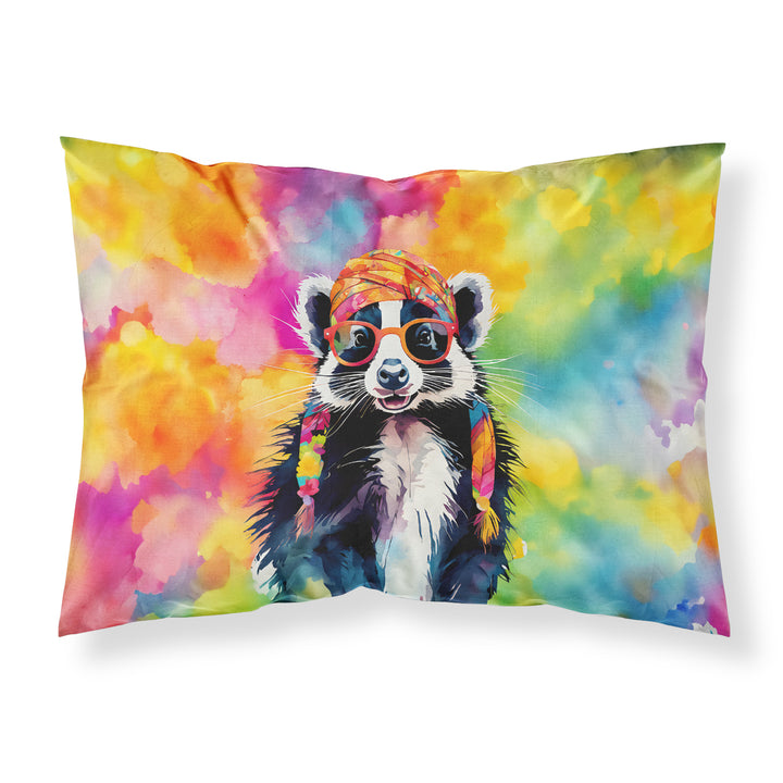 Hippie Animal Skunk Standard Pillowcase Image 1