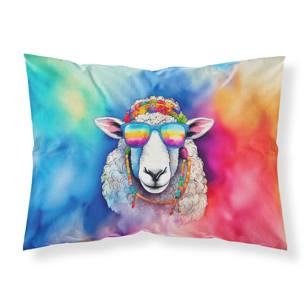 Hippie Animal Sheep Standard Pillowcase Image 1