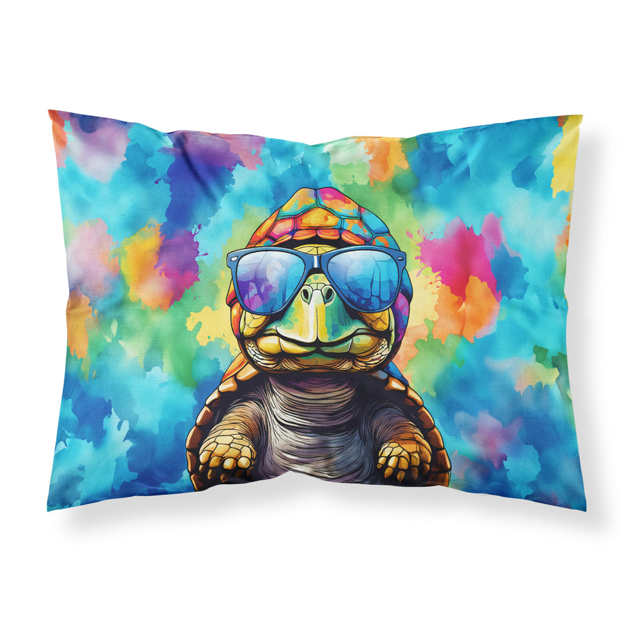 Hippie Animal Tortoise Turtle Standard Pillowcase Image 1