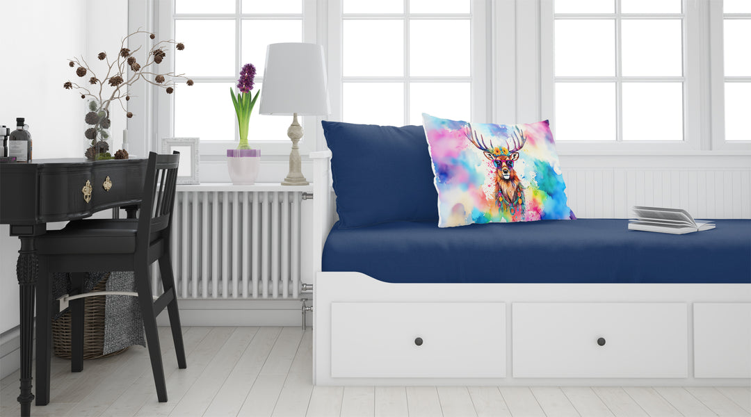 Hippie Animal Stag Deer Standard Pillowcase Image 2