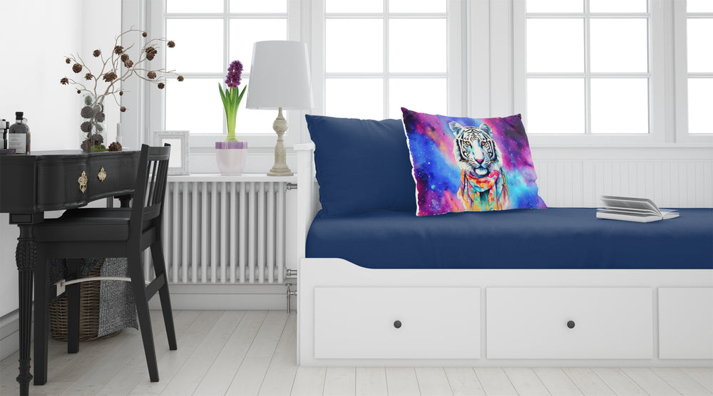 Hippie Animal White Tiger Standard Pillowcase Image 2