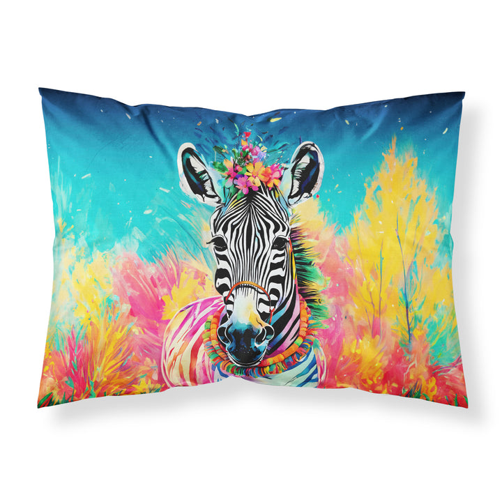 Hippie Animal Zebra Standard Pillowcase Image 1