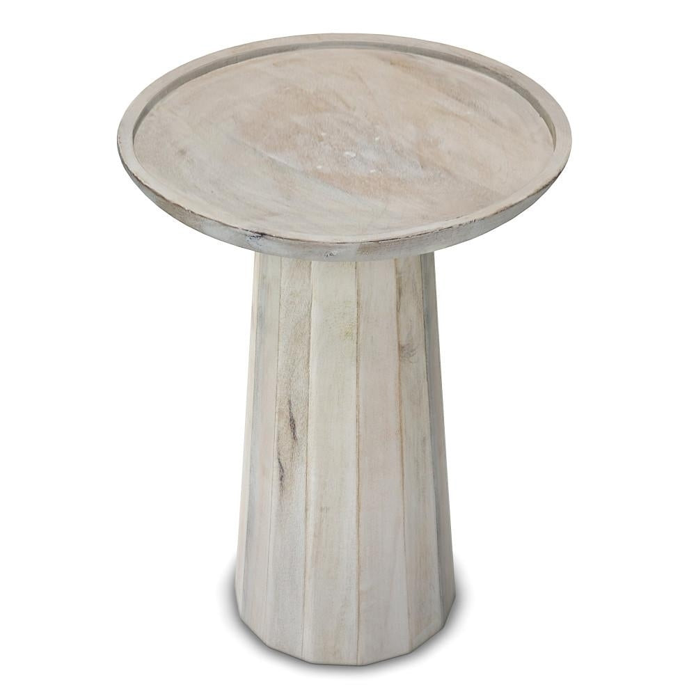 Dayton Wooden Accent Table in Mango Image 6