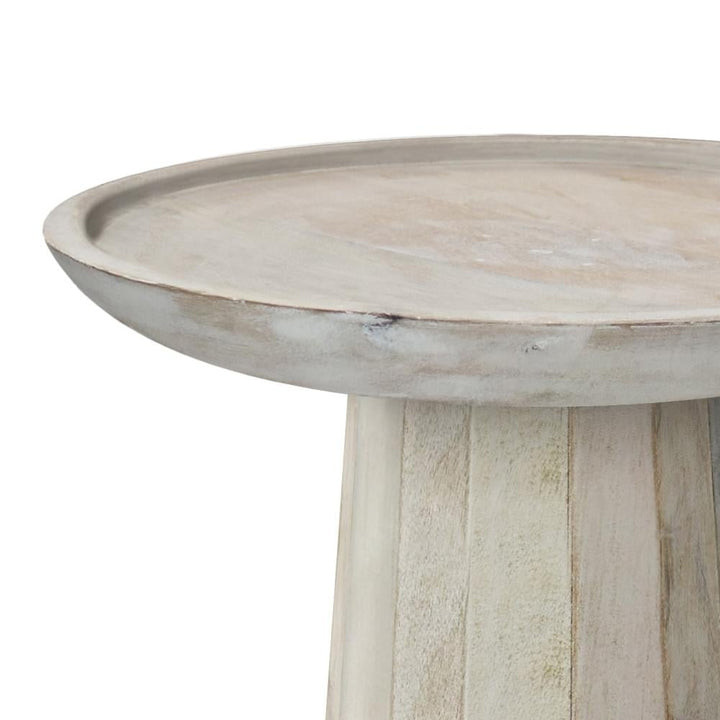 Dayton Wooden Accent Table in Mango Image 7