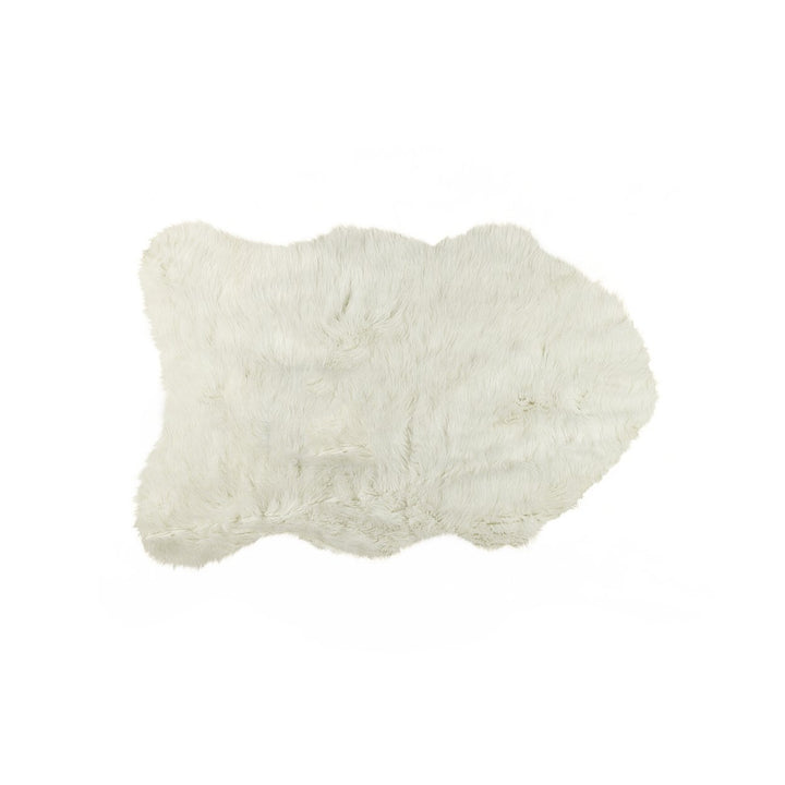 Luxe Gordon Faux Sheepskin Single Rug 1-Piece 2x3 3 Image 1