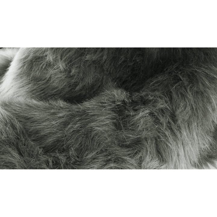Luxe  Hudson Faux Sheepskin Single Rug  1-Piece  2x3  3 Image 6