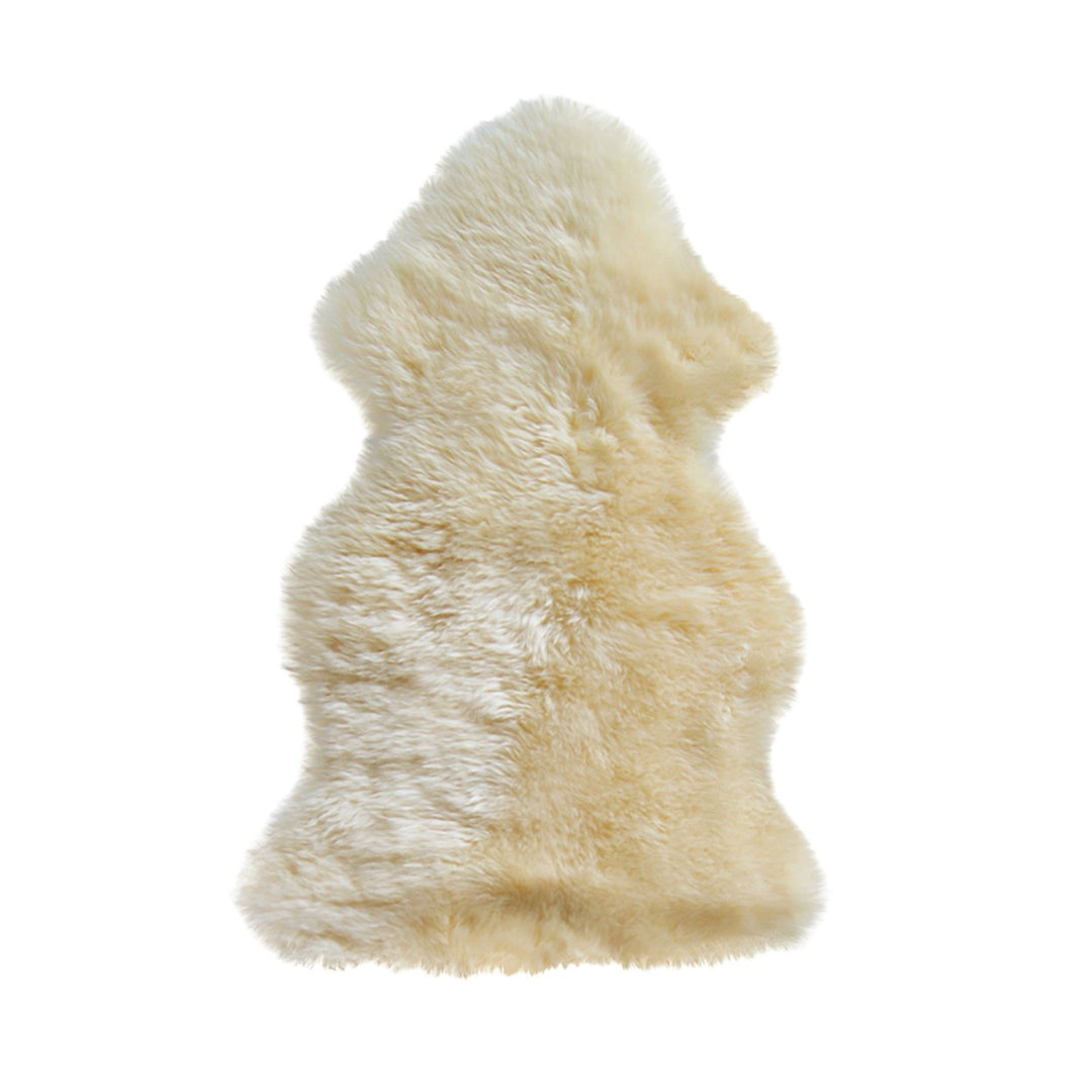 Natural Zealand Sheepskin Rug Gold 2x3 Feet Soft Hypoallergenic Indoor Use Image 1