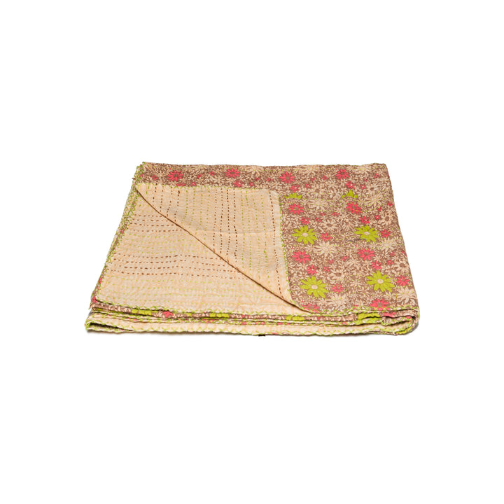 Taj Hotel Home Decor Kantha Cotton Throw | 1-Piece | 50"x70" | 17 Image 5