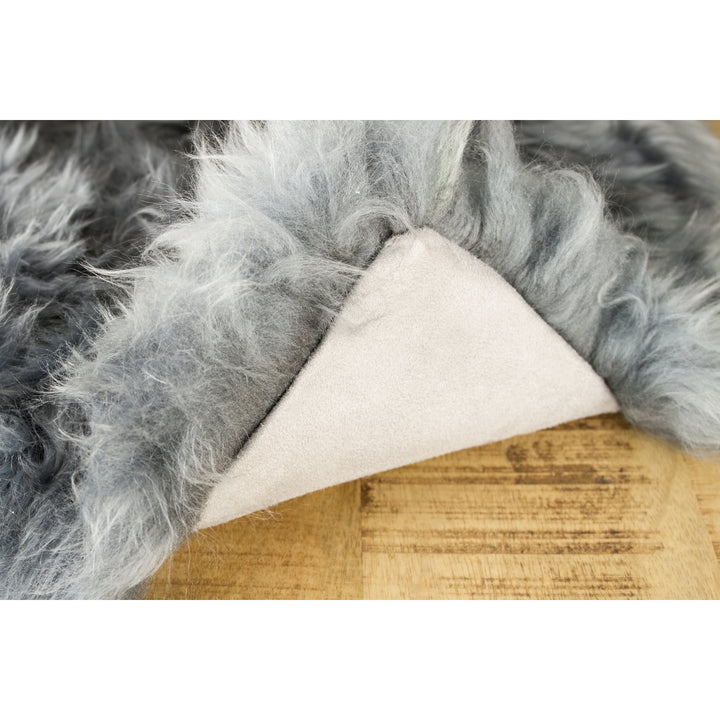 Zealand Sheepskin Pillow 2 Pack 12x20 Grey Soft Natural Image 11