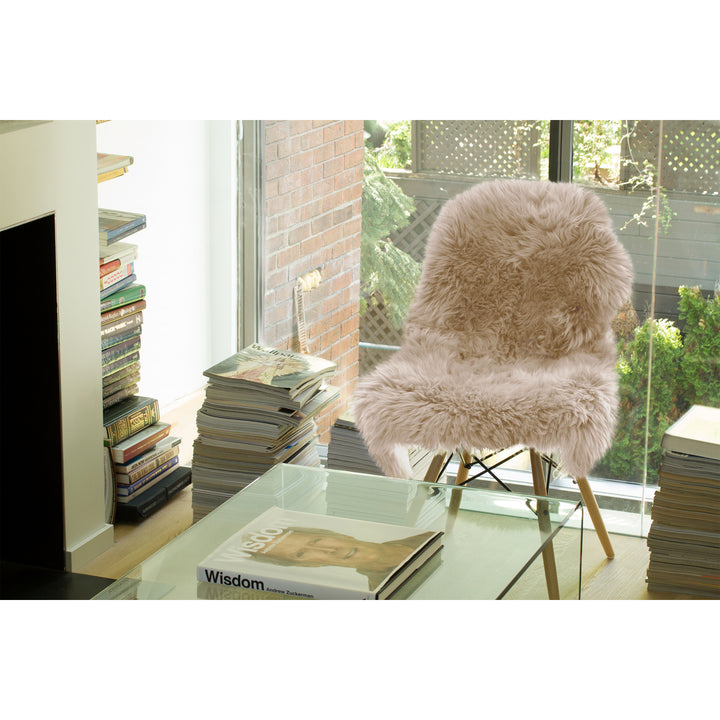 Zealand Sheepskin Rug 2x3 Single Natural Indoor Decor Soft Plush Image 8