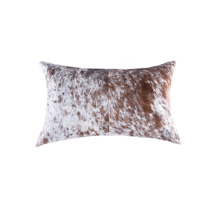 Torino Cowhide Pillow Black and White 12x20 Natural 1 Piece Image 7